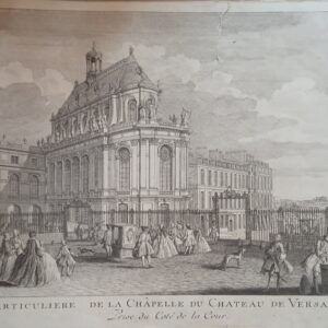 veduta cappella Versailles